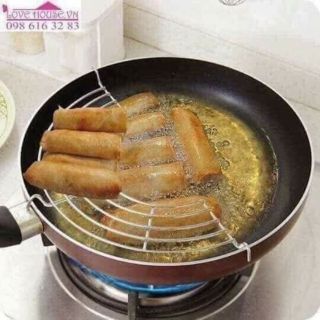 Vỉ gác chảo róc mỡ