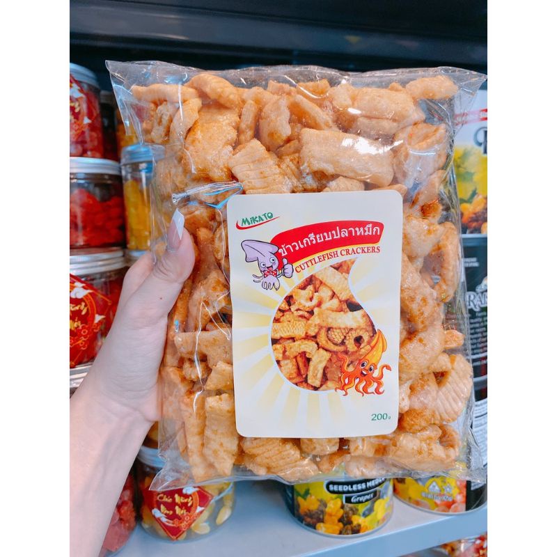 SNACK MỰC THÁI LAN 200GRAM