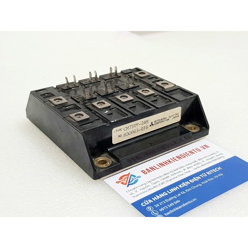 CM75TF-24H Module IGBT 75A 1200V (hàng tháo máy)