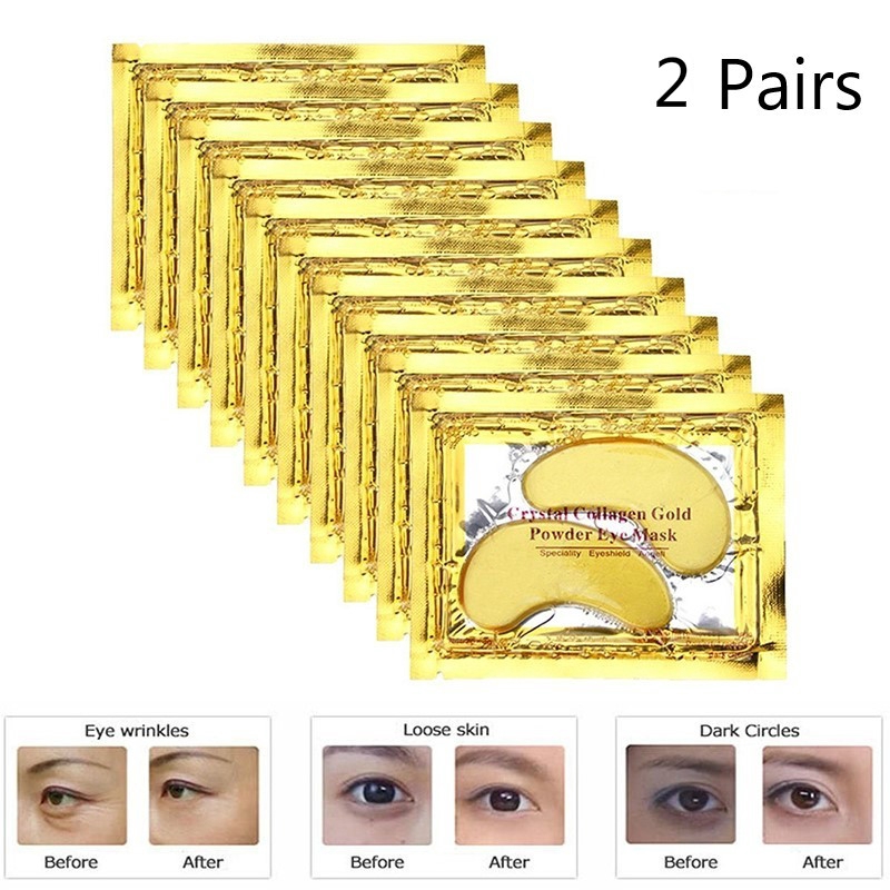 Mặt nạ mắt collagen vàng 24k hyaluronic acid chống lão hóa cao cấp | BigBuy360 - bigbuy360.vn