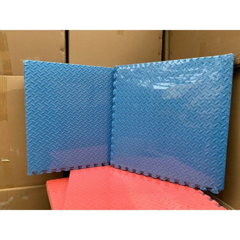 Bộ 4 tấm xốp ghép sàn vân khế Loại 1 kt 60*60cm LOẠI DÀY 1.2cm