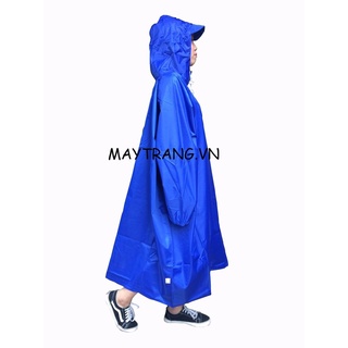 Áo Mưa Bít Vải Dù Các Màu 1M4 (Cả Nón 1m6)