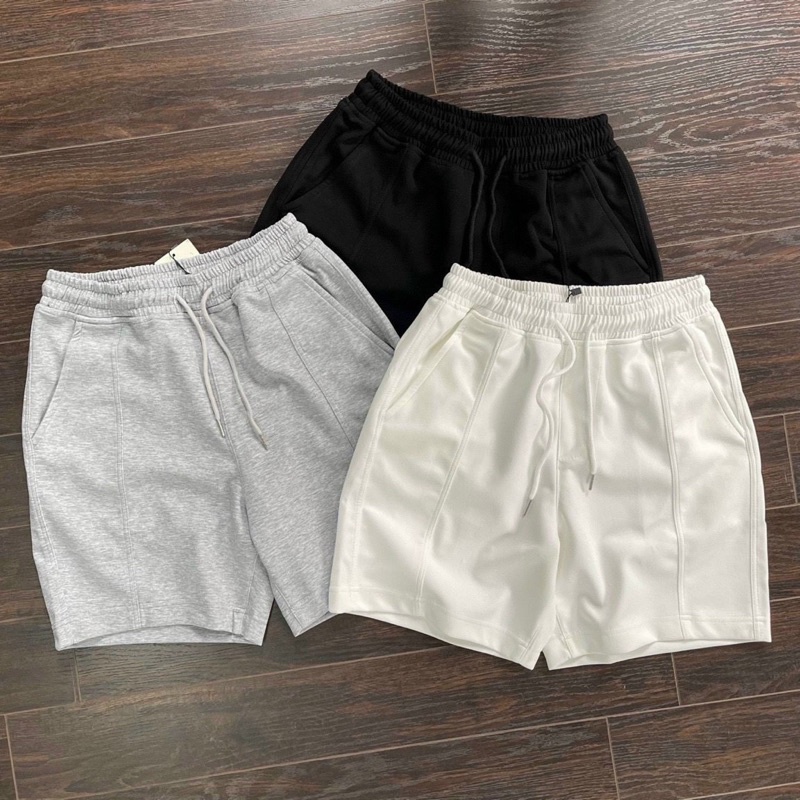 Quần short thun chân cua 3 màu quần short unisex