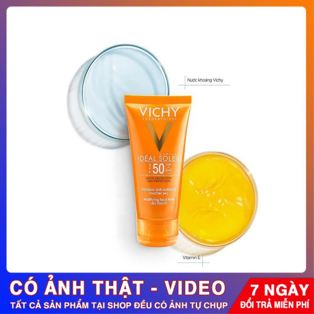 [CHÍNH HÃNG] Kem Chống Nắng Vichy Chính Hãng, Bảo Vệ Tối Ưu Mọi Loại Da Trước Tia UVA UVB.