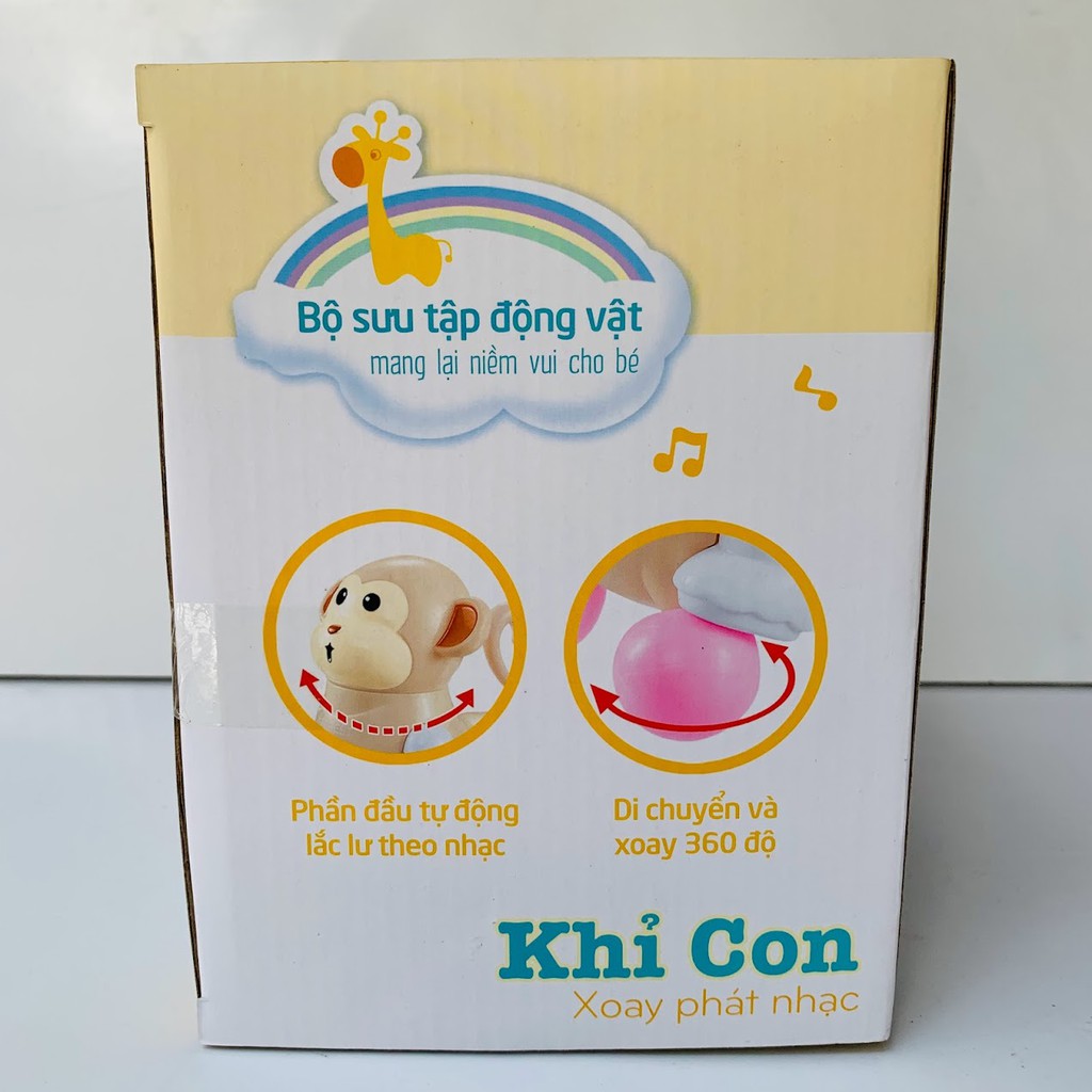 ĐỒ CHƠI CÚN ( KHỈ ) PHÁT NHẠC GOON