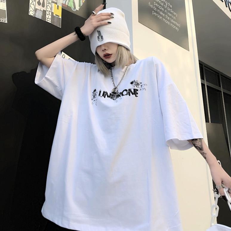 Áo thun tay lỡ Áo Thun Tay lỡ nam nữ, áo phông unisex from rộng Oversize, áo phông form rộng ( V53 )