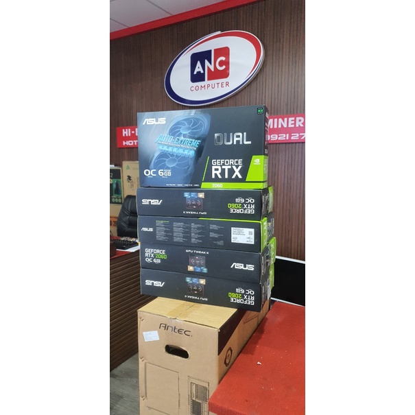 Card ASUS Dual GeForce RTX 2060 OC EVO 6GB GDDR6