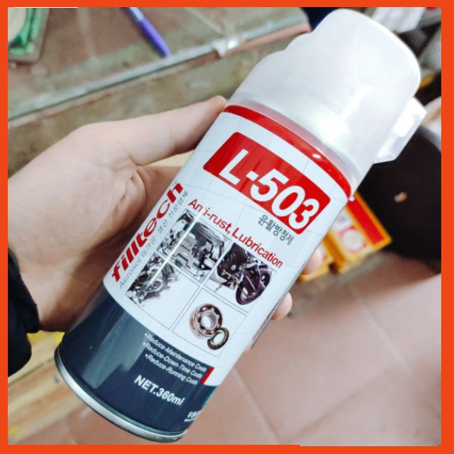 Dầu chống gỉ bôi trơn Hàn Quốc filltech L503 ( RP7 hàn quốc)