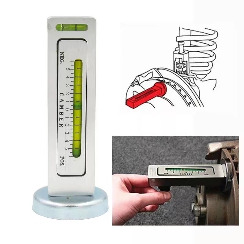 Dụng cụ đo góc camber và góc bánh xe từ tính chính xác chuyên dùng cho xe hơi / xe tải