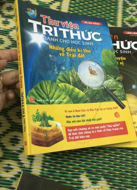 Sách - Bộ Thư Viện Tri Thức Dành Cho Học Sinh (Bộ 4 Cuốn)