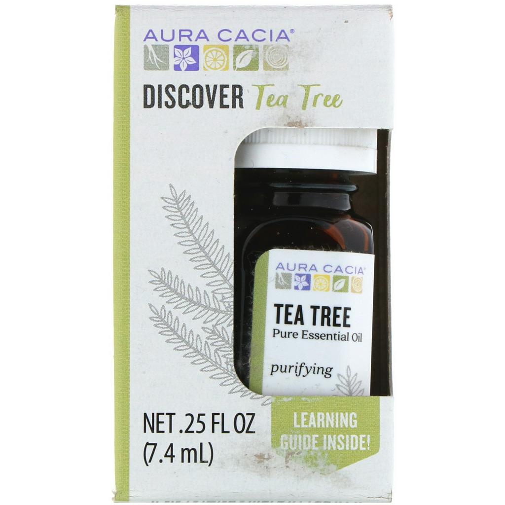 Tinh dầu trà tràm Aura Cacia Discover Tea Tree Pure Essential Oil