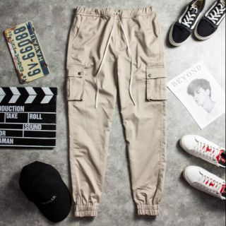 QUẦN KAKI TÚI HỘP CÓ NÚT