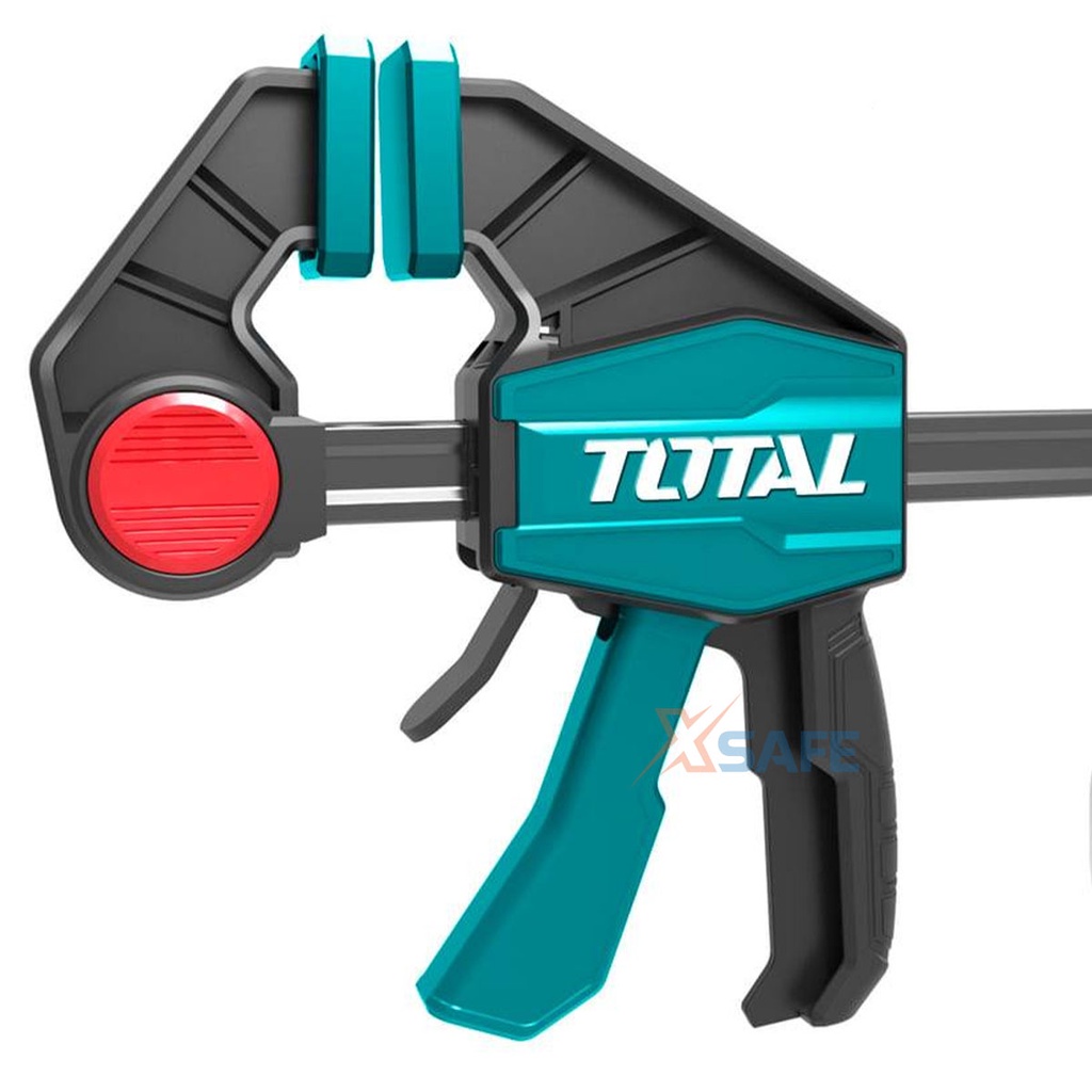 Thanh kẹp nhanh TOTAL THT1340601 Kẹp nhanh chuyên dùng cho các công việc kẹp, giữ chắc vật liệu lực kẹp tối đa 60kg