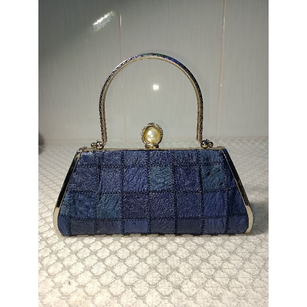 Túi da đà điểu hàng si