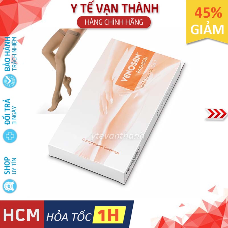 ✅ Vớ Suy Giãn Tĩnh Mạch (Tất Y Khoa): Venosan Fashion Thời Trang Cho Quý Cô (Chính hãng Thụy Sĩ) -VT0450