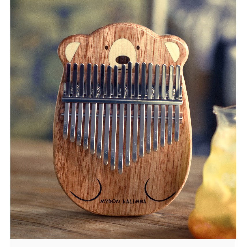 [Phiên bản giới hạn] Đàn kalimba 17 phím Myron Bear -M17