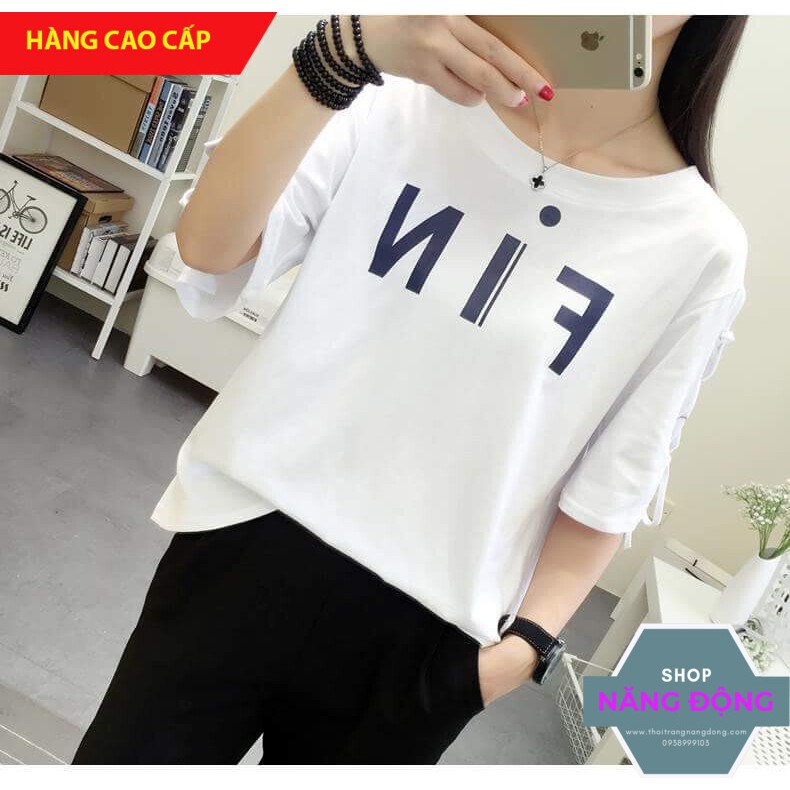 Áo Phông Nữ 💟FREESHIP💟 Áo thun nữ form rộng chất đẹp, thun cotton 4 chiều, mịn, mát, không bị xù M22 | BigBuy360 - bigbuy360.vn