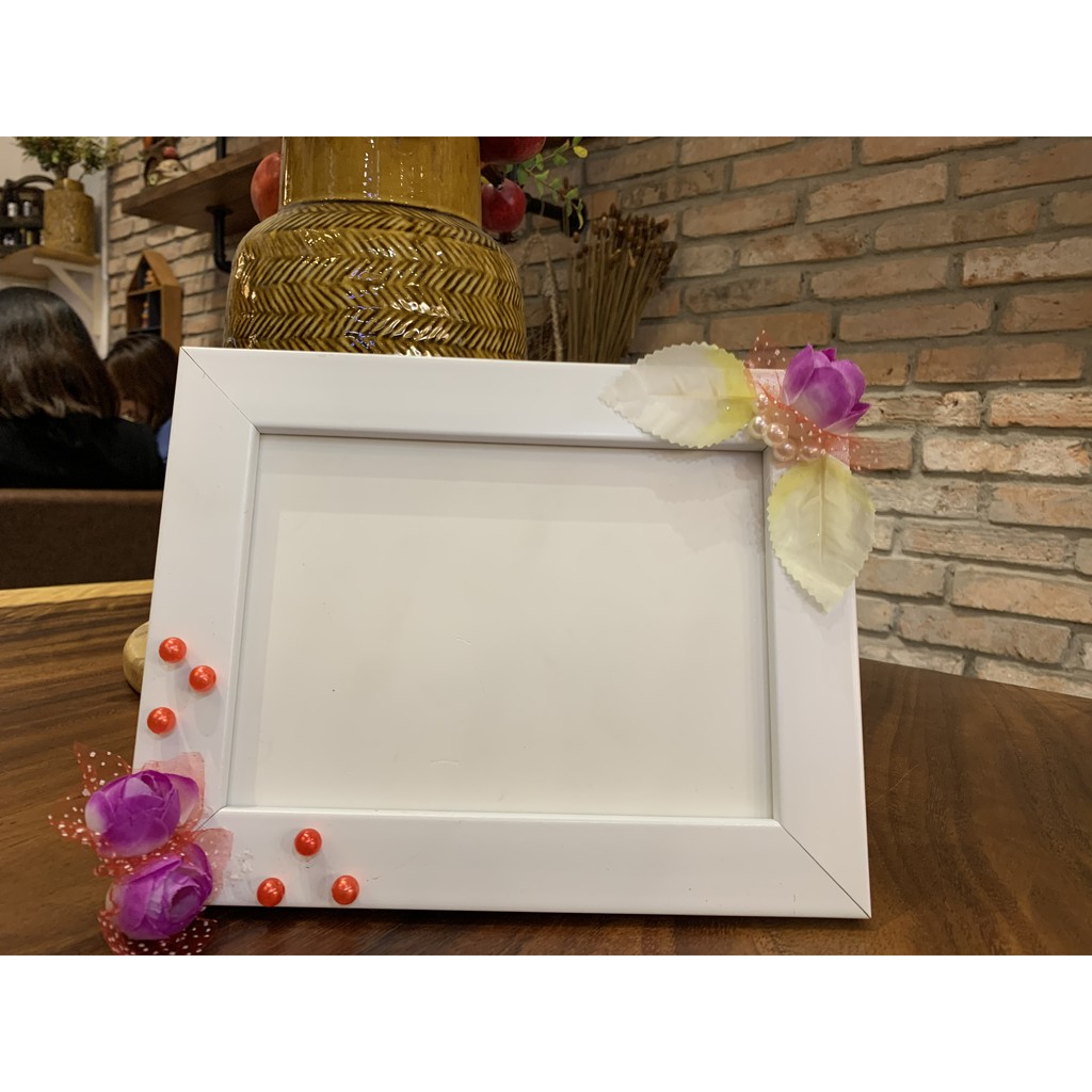 [SIÊU RẺ]- COMBO 2 KHUNG ẢNH CƯỚI TRANG TRÍ TÍM 10X15,13X18,15X21CM