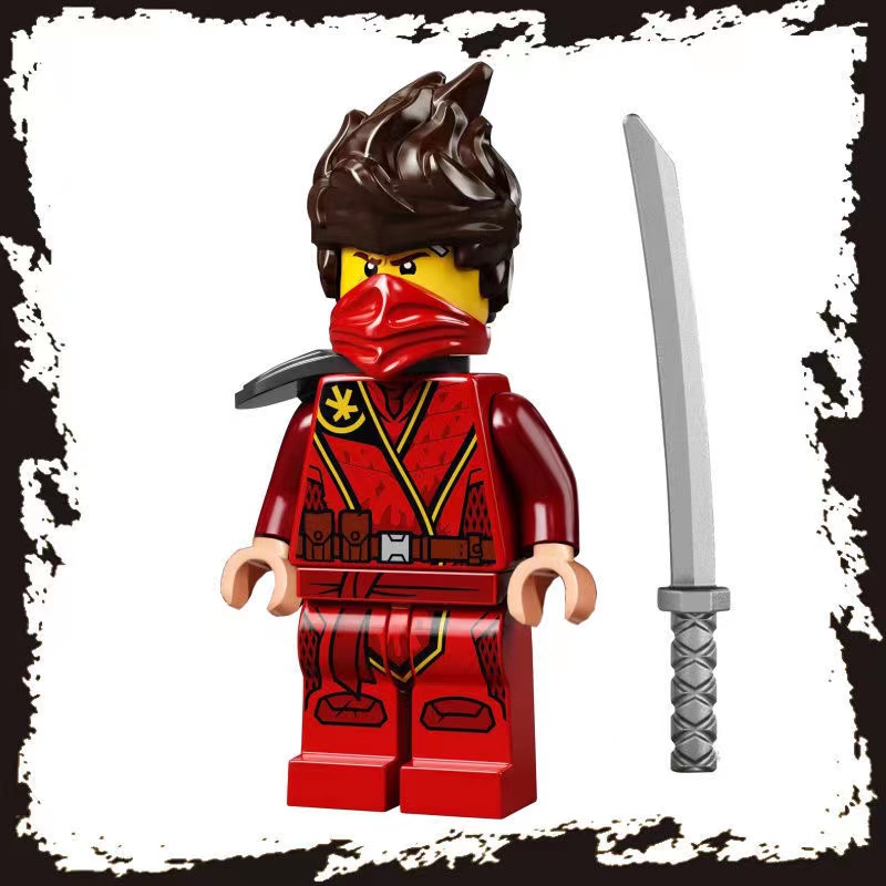 Set 6 Mô Hình Nhân Vật Ninja Rừng Cho Bé