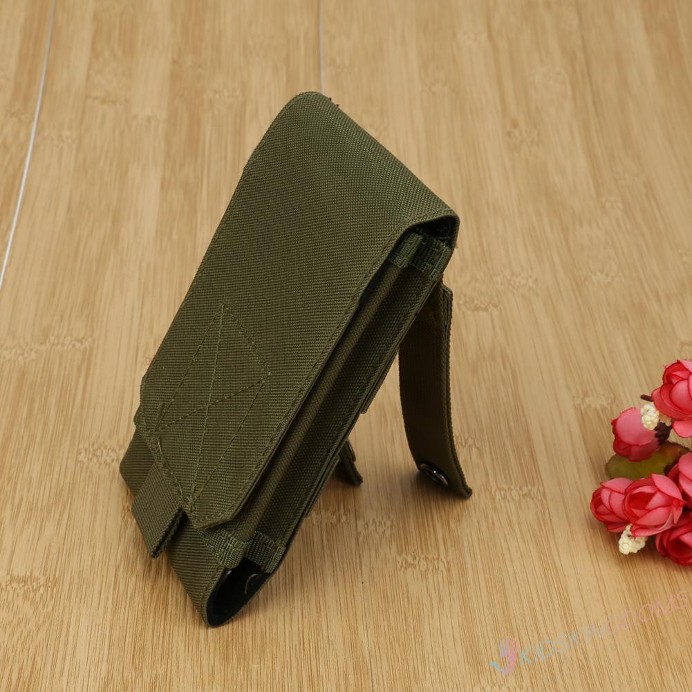 【Big Sale】1Pc Universal Tactical Bag for Mobile Phone Hook Cover Pouch Case Waist Bag