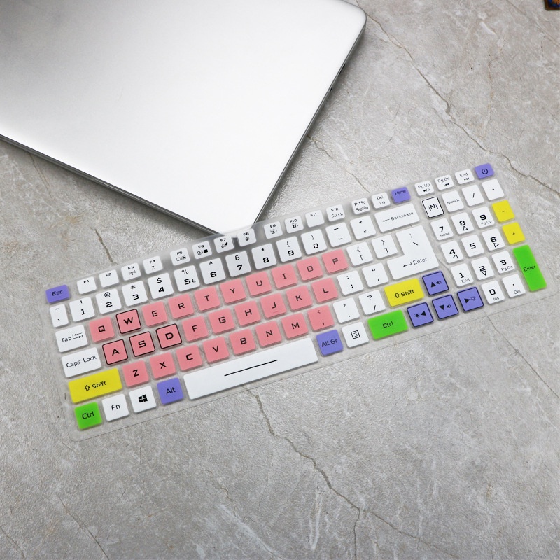 Miếng Bọc Bàn Phím Silicone Cho Acer Nitro 5 AN515-54-54W2 AN515-54-51M5 AN517-51 AN715-51 15.6"