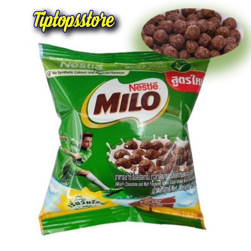 BÁNH ĂN SÁNG MILO NESTLE THÁI LAN (lốc 12 gói, 15g/gói)