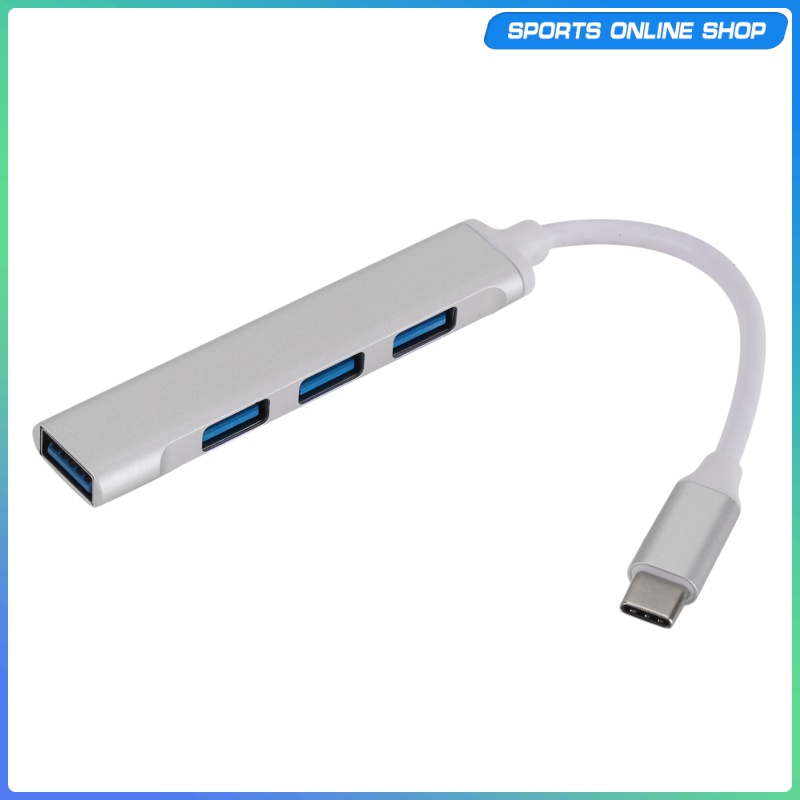 Bộ Chia 4 Cổng Usb 3.0 Vỏ Nhôm Cho Laptop Notebook | BigBuy360 - bigbuy360.vn