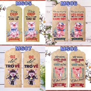 Combo 600 bao lì xì tết