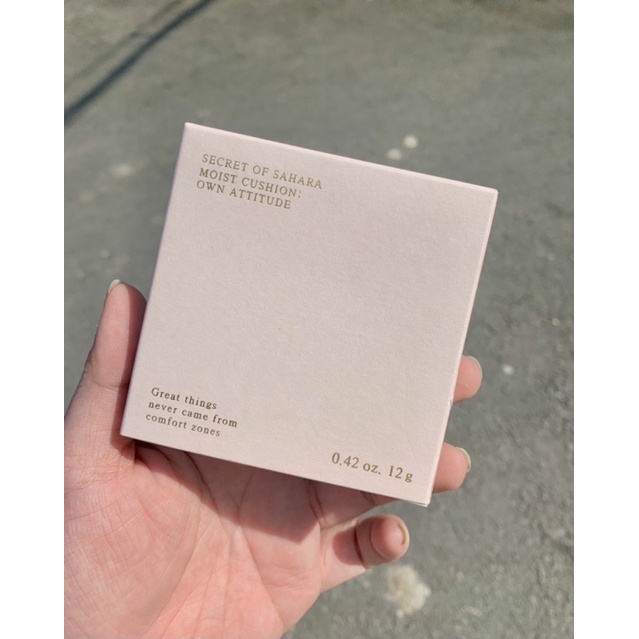 Phấn nước HUXLEY Moist Cushion: Own Attitude LÕI