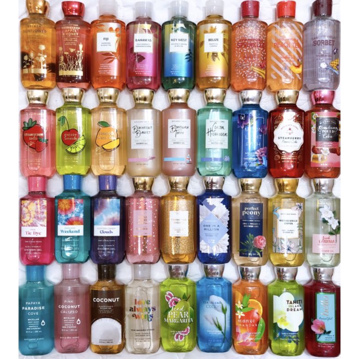 GEL TẮM BATH & BODY WORKS 295ML CÁC MÙI