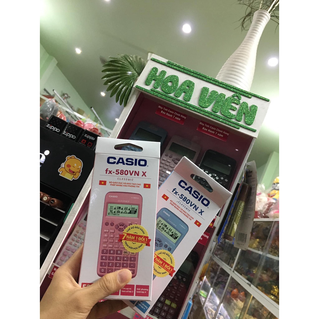 Máy tính Casio Fx580 chính hãng đủ màu