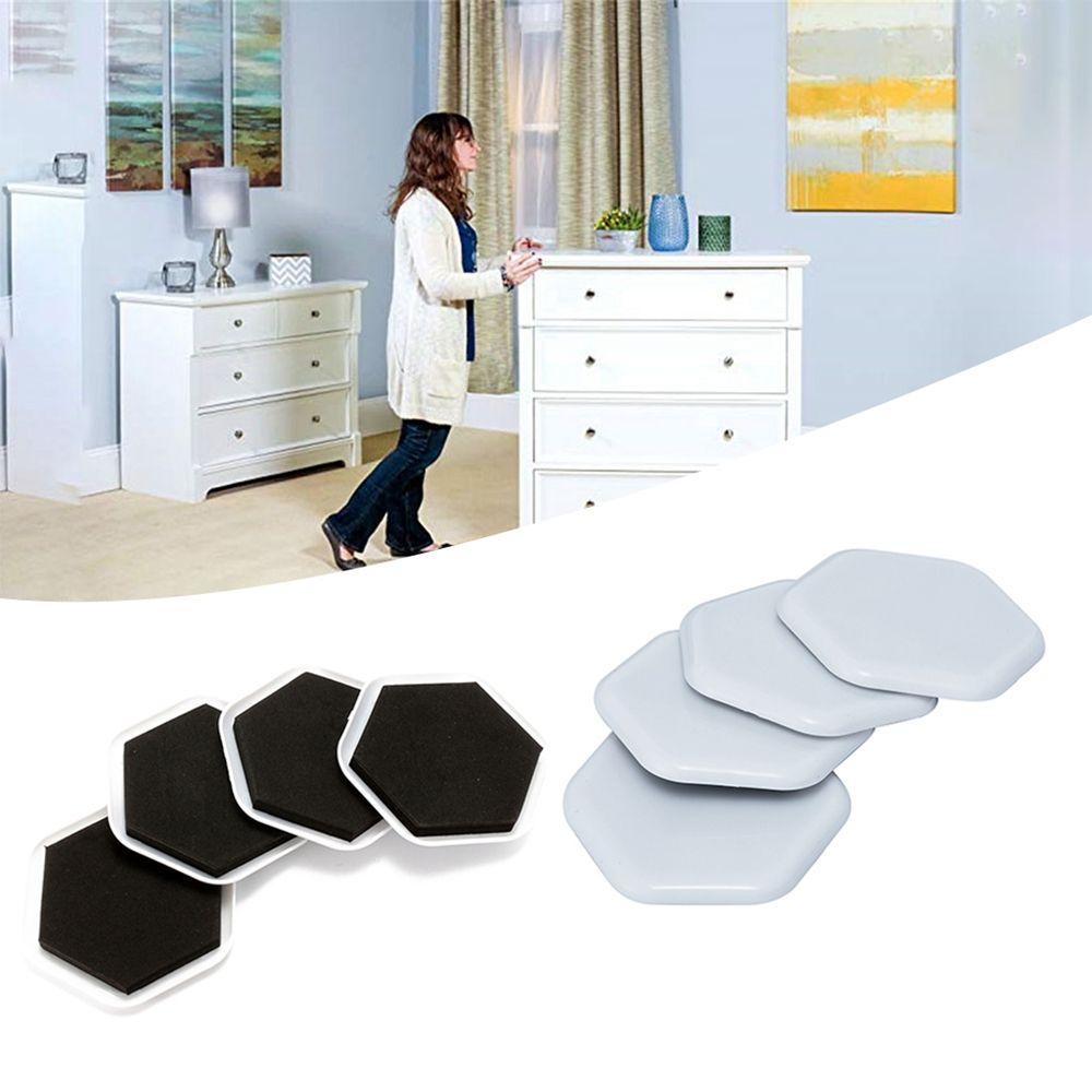 ELLSWORTH Set 4 Thảm Lót Sàn Nhà Có Thể Tái Sử Dụng Bền Bỉ Di Chuyển Đồ Nội Thất