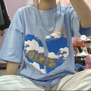 ☀️💯áo thun form rộng tay lỡ heart