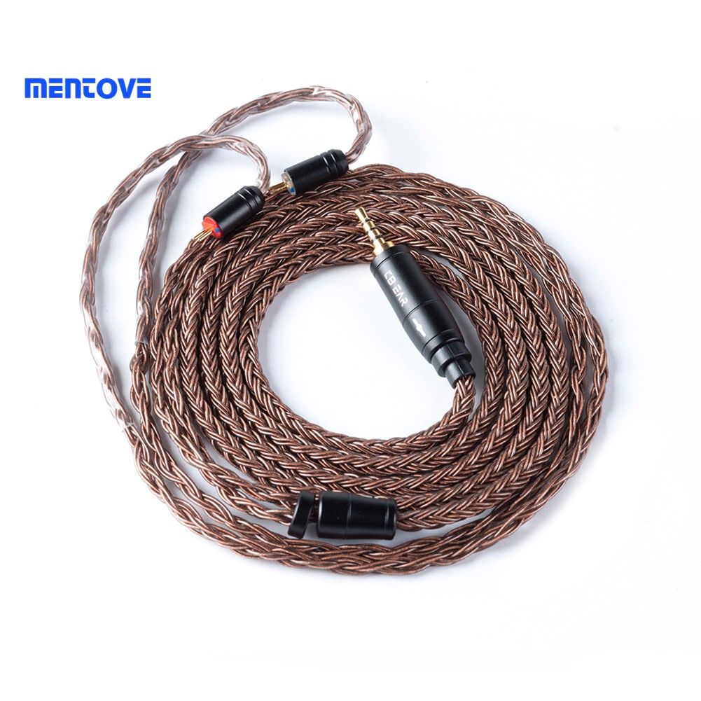 Dây cáp tai nghe 16 lõi đồng 2.5/3.5/4.5mm Mmcx/2pin/Qdc chuyên dụng