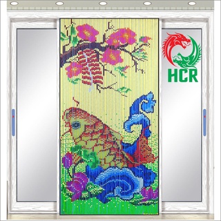 Màn hạt nhựa công ty hai con rồng code 832 cá chép du xuân