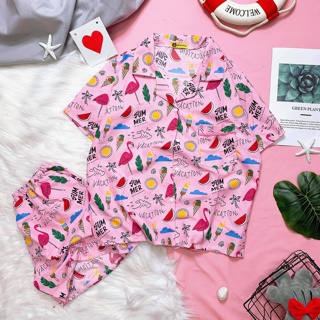𝑩𝑼𝑭𝑭𝑬𝑻 𝑺𝑻𝑶𝑹𝑬 - Đồ bộ ngủ Pijama kate Thái ngắn ❤️