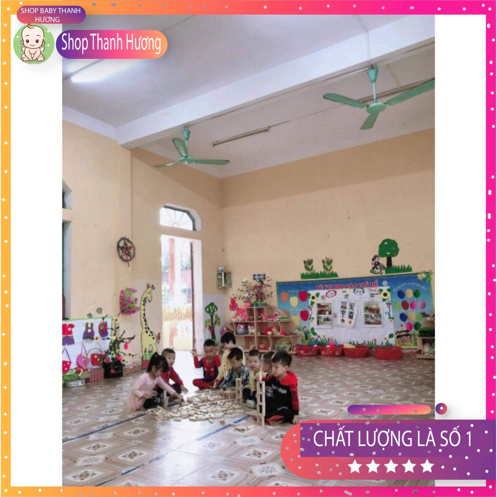 Đồ chơi xếp hình gỗ lắp ráp mô hình rút gỗ đồ chơi trí tuệ cho trẻ Shop baby Thanh Hương