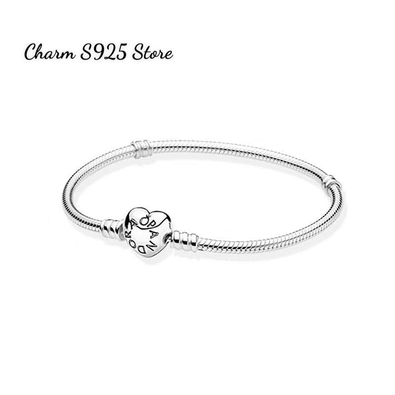 combo bộ vòng tay mix 5 hạt charm pan hoạ tiết mèo bạc s925