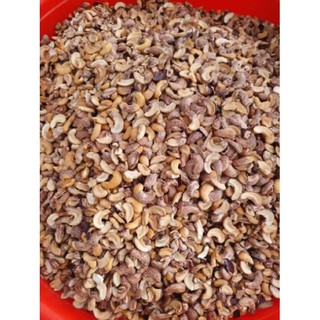 500GR HẠT ĐIỀU RANG MUỐI (HẠT BỂ/VỠ) GIÁ HẠT DẺ - Còn Vỏ Lụa