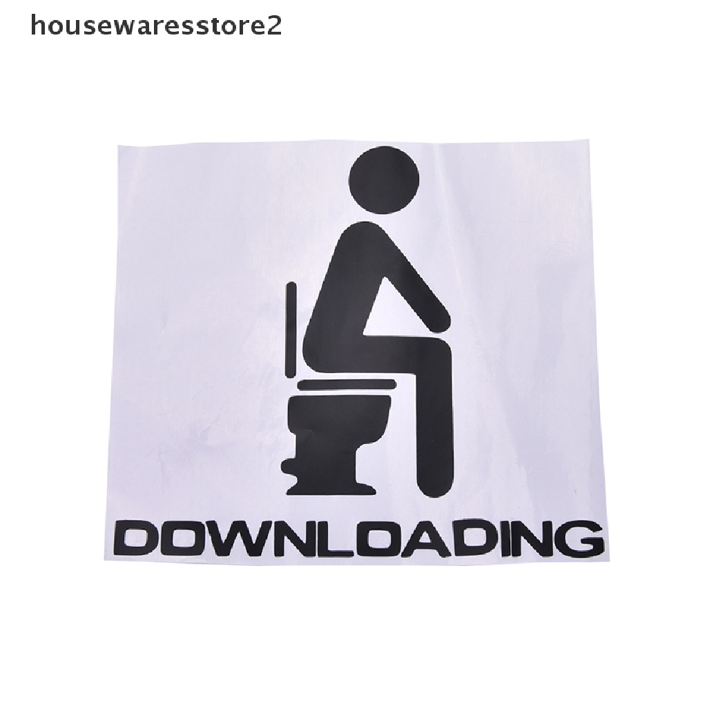 [Cửa Hàng Nhà Vệ Sinh 2] Sticker Dán Tường Nghệ Thuật DIY WC Vinyl Trang Trí Nhà Cửa J