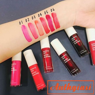 Son kem The Face Shop Watery Tint mềm môi lên màu đẹp TFS 5g