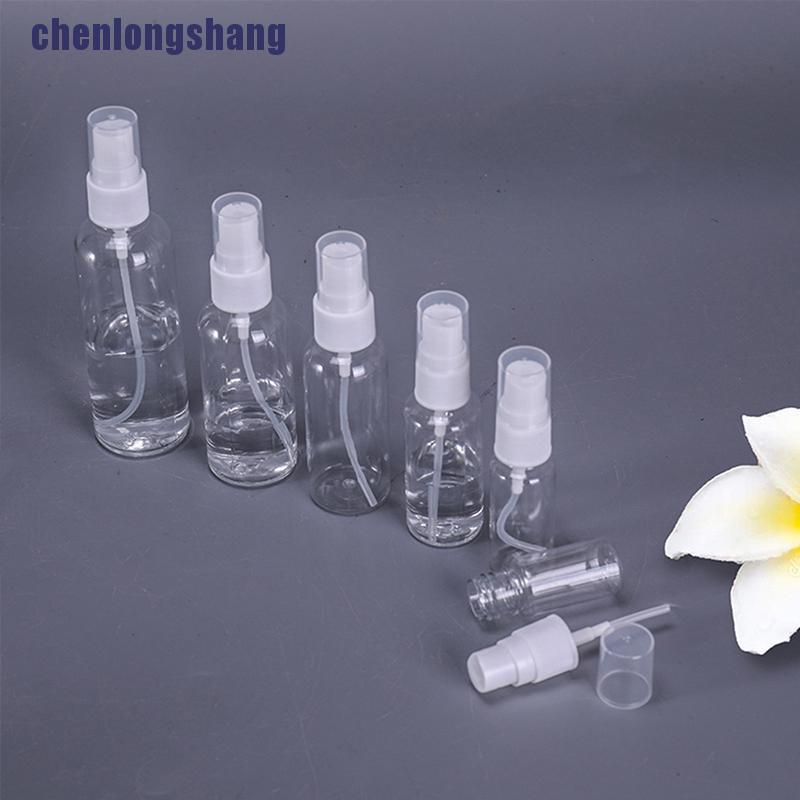 Bình đựng nước hoa bằng nhựa trong suốt dạng xịt dung tích 30/50/100ml