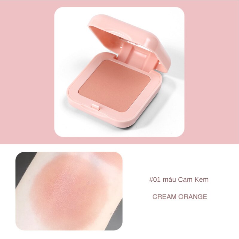 Kẹo má hồng lameila đích thực nude trang điểm mặt trời đỏ nữ tự nhiên màu cam rouge | BigBuy360 - bigbuy360.vn