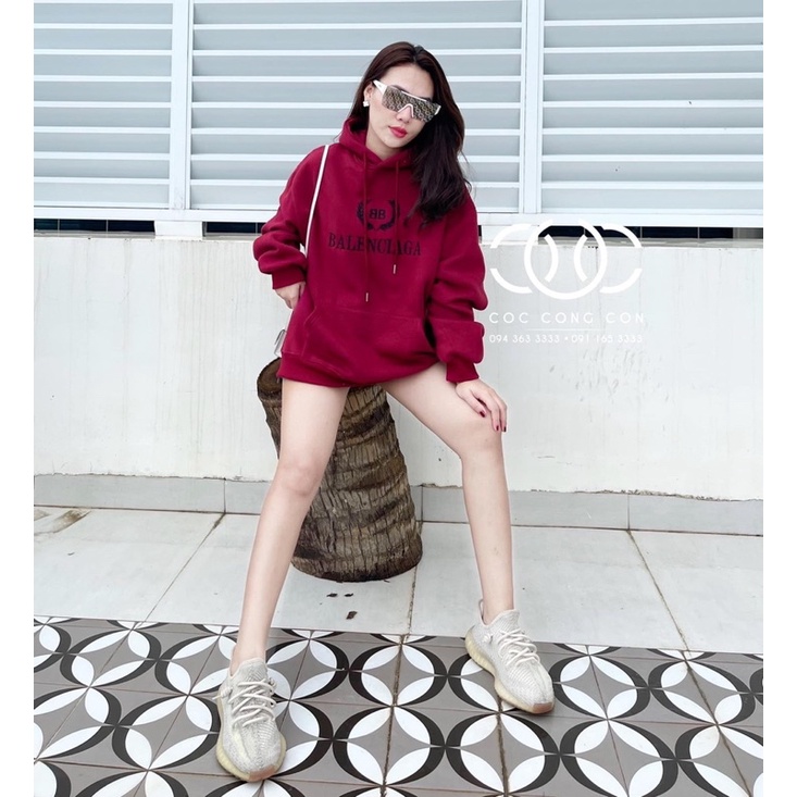 BÁN SỈ ÁO NỈ MŨ HOODI BA.LENN NỮ 2 MÀU | BigBuy360 - bigbuy360.vn