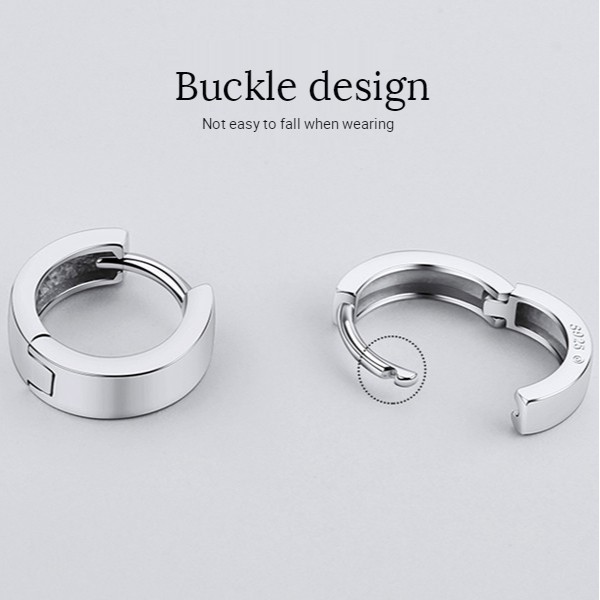 Bông Tai Tròn Đơn Giản Xinh Xắn A68