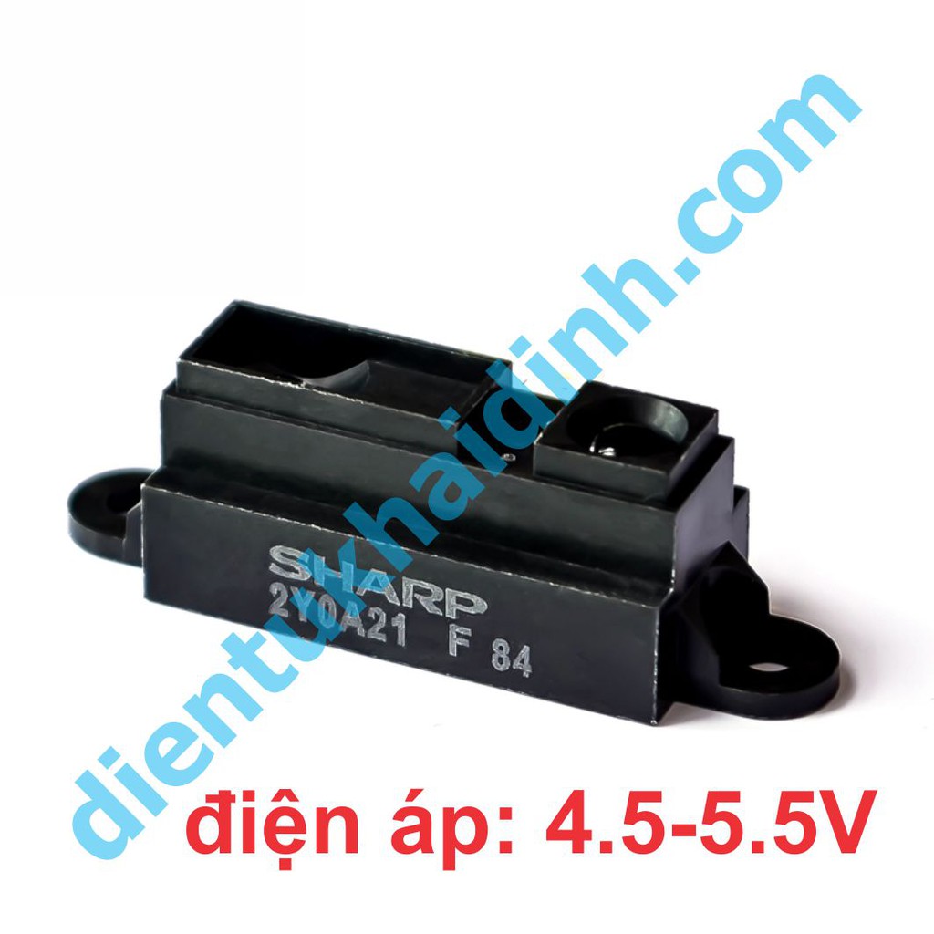 cảm biến đo khoảng cách, hồng ngoại 10-80cm GP2Y0A21YK0F 2Y0A21 GP2D12 kde3109