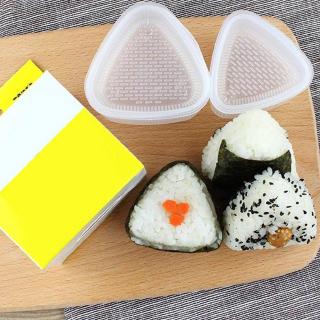 Set 2 Khuôn Làm Cơm Nắm Sushi Tiện Lợi Hình Tam Giác
