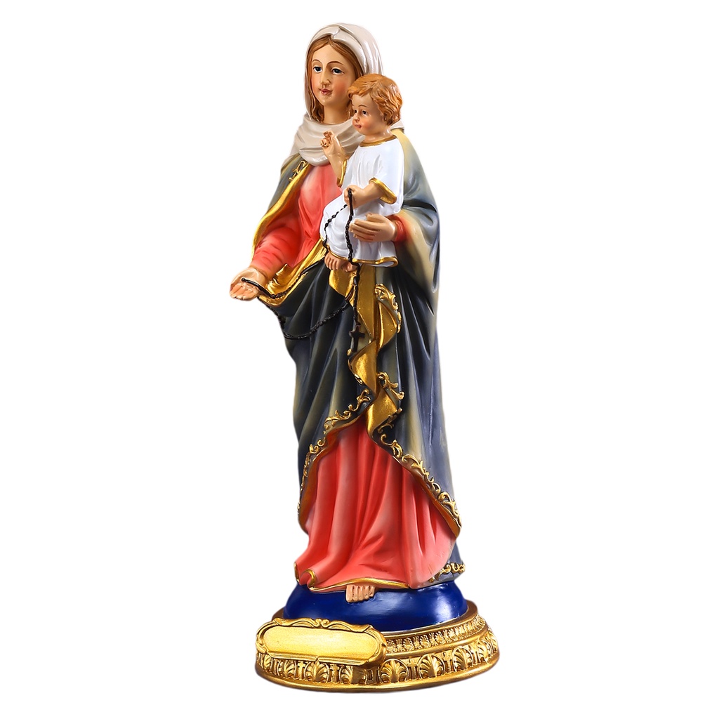Tượng chúa Jesus bằng nhựa resin tiện dụng để trang trí phòng khách dịp giáng sinh