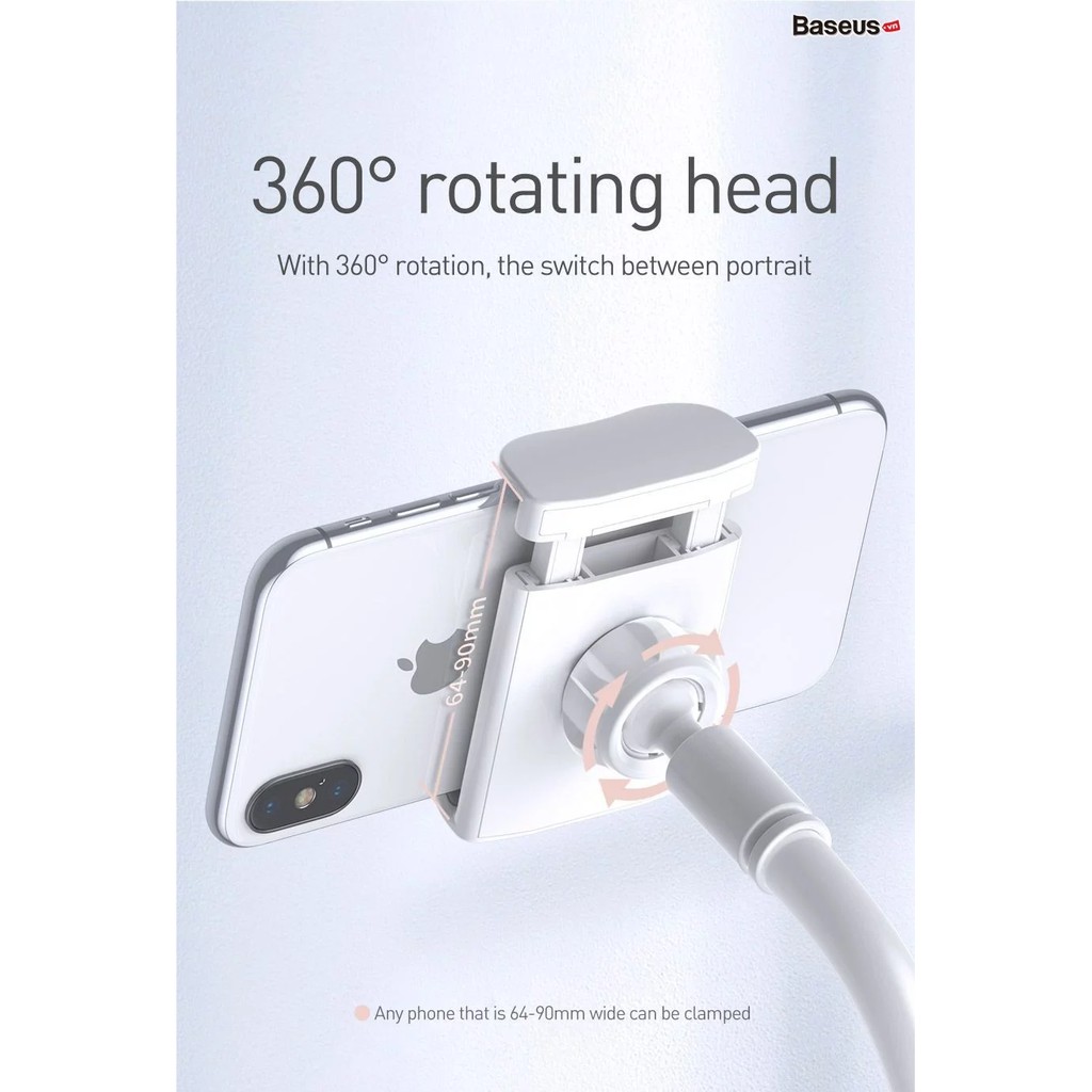 Bộ đế giữ điện thoại dạng kẹp, khung kim loại Baseus Unlimited Holder | BigBuy360 - bigbuy360.vn