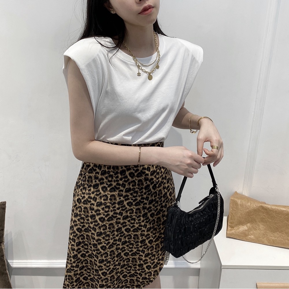 Áo Cotton Nữ Cao Cấp Cổ Tròn Không Tay Có Mút Độn Vai Thời Trang Trẻ Trung Sugal TOP NU 033V1